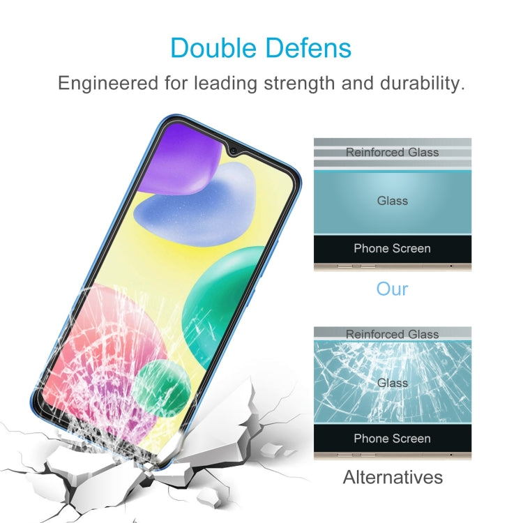 50pcs 0.26mm 9H 2.5D Tempered Glass Film