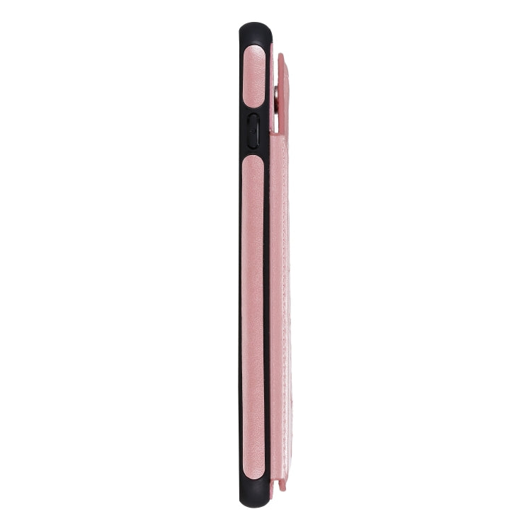 Butterfly Embossing Pattern Shockproof Protective Case with Holder & Card Slots & Photo Frame, For iPhone 6 Plus, For iPhone 8 Plus & 7 Plus, For iPhone 7 & 8