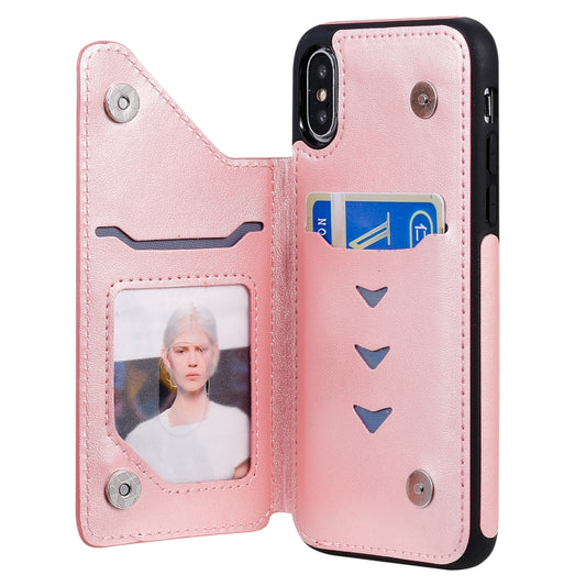 iPhone XS protective case showcasing decorative butterfly relief with kickstand function
