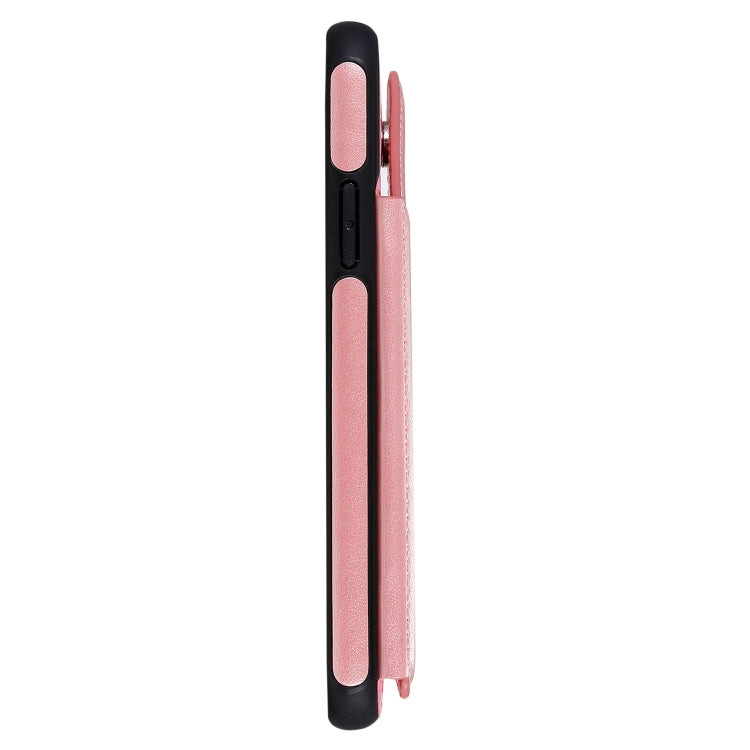 Butterfly Embossing Pattern Shockproof Protective Case with Holder & Card Slots & Photo Frame, For iPhone X & XS, For iPhone XR, For iPhone XS Max