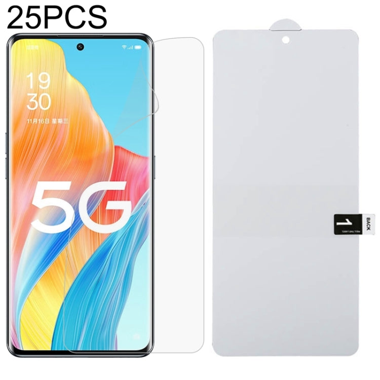 25pcs Full Screen Protector Explosion-proof Hydrogel Film