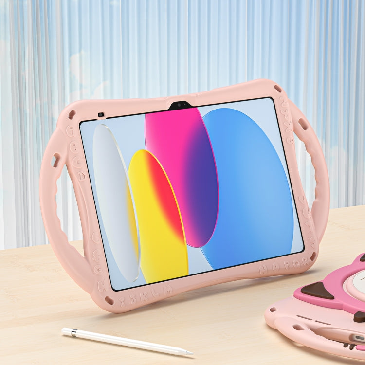 Étui antichoc en EVA pour tablette iPad 10e génération 10.9 (2022) Motif chat mignon