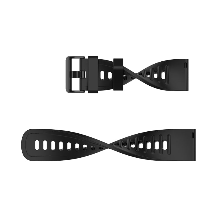 For Xiaomi Watch Color 22mm Quick Release Clasp Silicone Wrist Strap Watchband