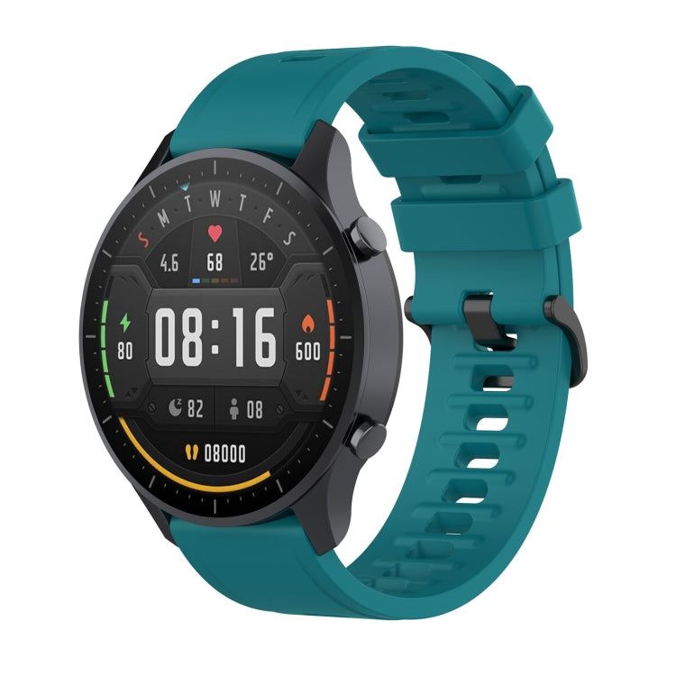 For Xiaomi Watch Color 22mm Quick Release Clasp Silicone Wrist Strap Watchband