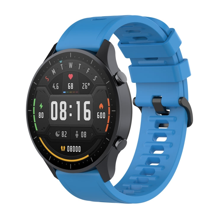 For Xiaomi Watch Color 22mm Quick Release Clasp Silicone Wrist Strap Watchband