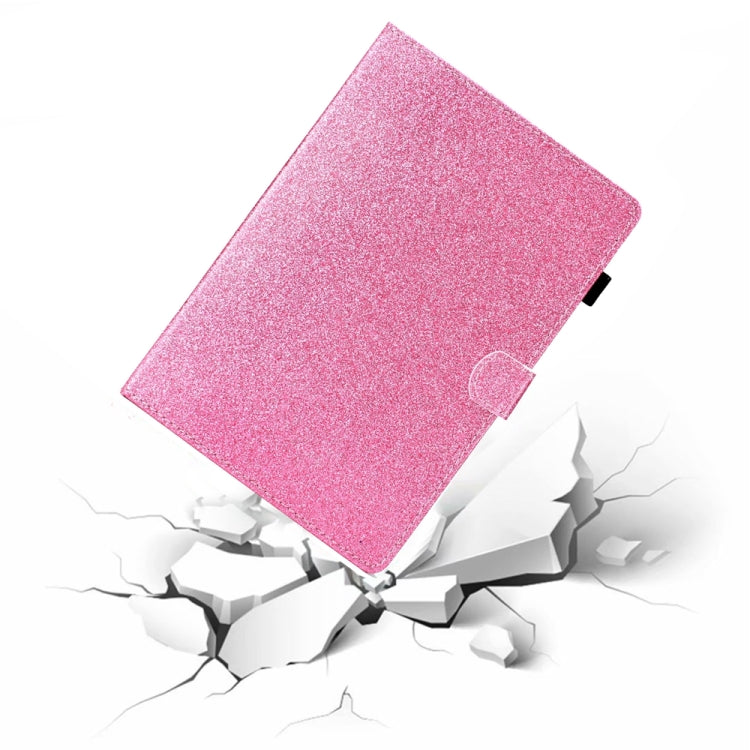 Glossy Glitter Powder Horizontal Flip Leather Tablet Case, For iPad 10th Gen 10.9 2022