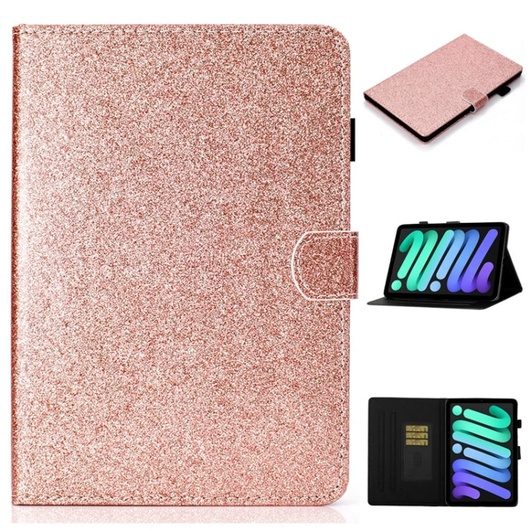 Glossy Glitter Powder Horizontal Flip Leather Tablet Case, For iPad 10th Gen 10.9 2022