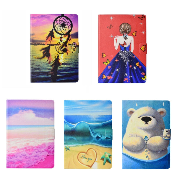 Voltage Texture Color Painting Leather Tablet Case, For iPad 10th Gen 10.9 2022