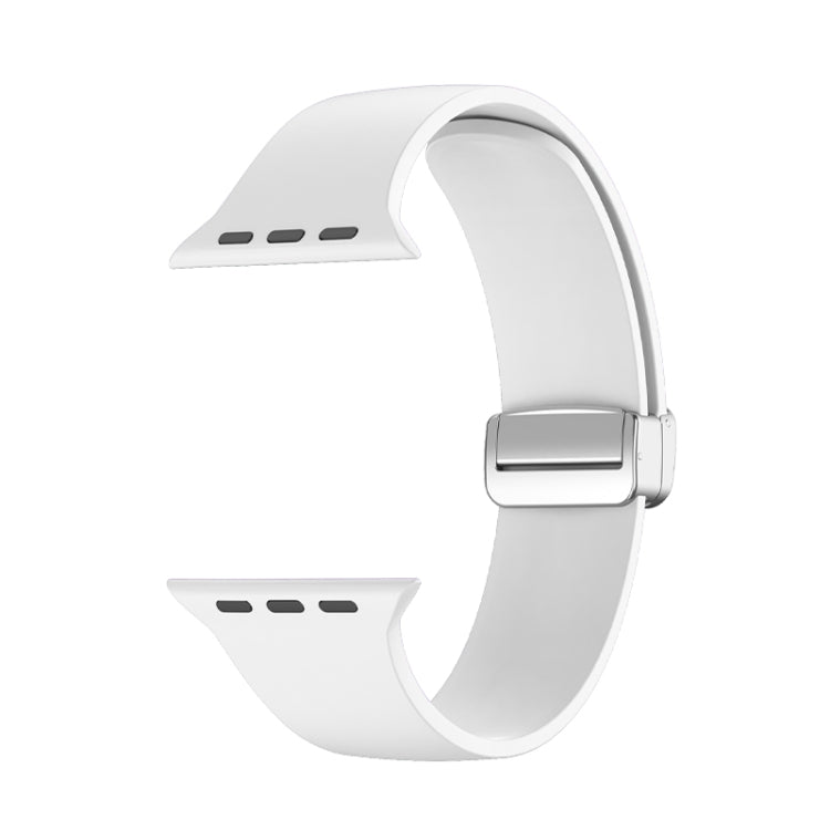 Folding Buckle Silicone Watch Band, For Apple Watch Ultra 49mm