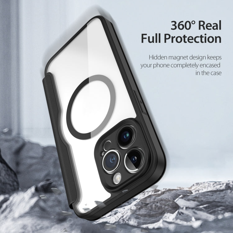 DUX DUCIS Skin X Pro Series Magsafe PC + TPU Phone Leather Case, For iPhone 14 Pro Max