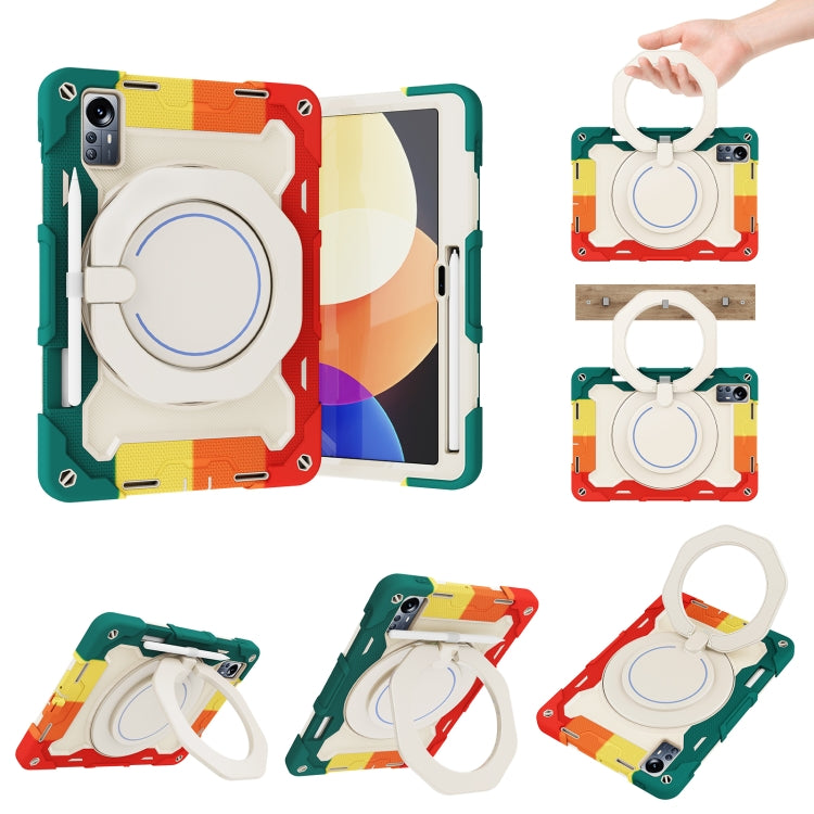 Armor Contrast Color Silicone + PC Tablet Case, For Xiaomi Pad 5 Pro 12.4