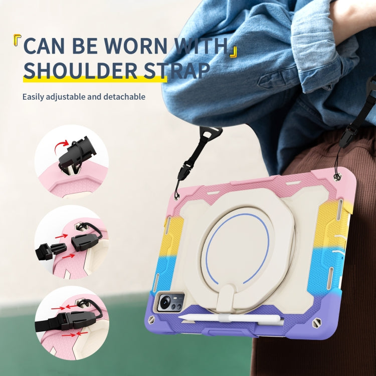 Armor Contrast Color Silicone + PC Tablet Case, For Xiaomi Pad 5 Pro 12.4