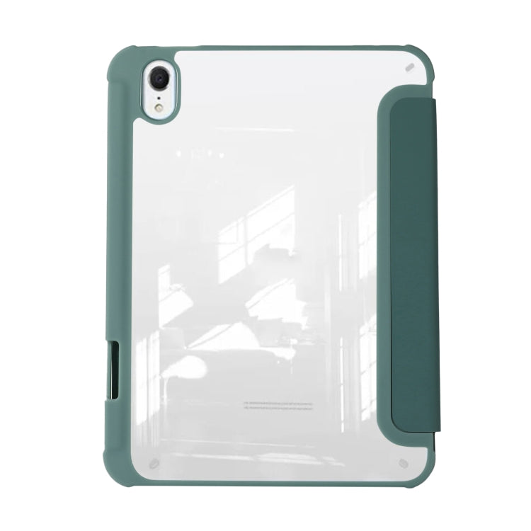 Étui en cuir acrylique pliable en 3 parties pour iPad 10e génération 10.9 (2022)