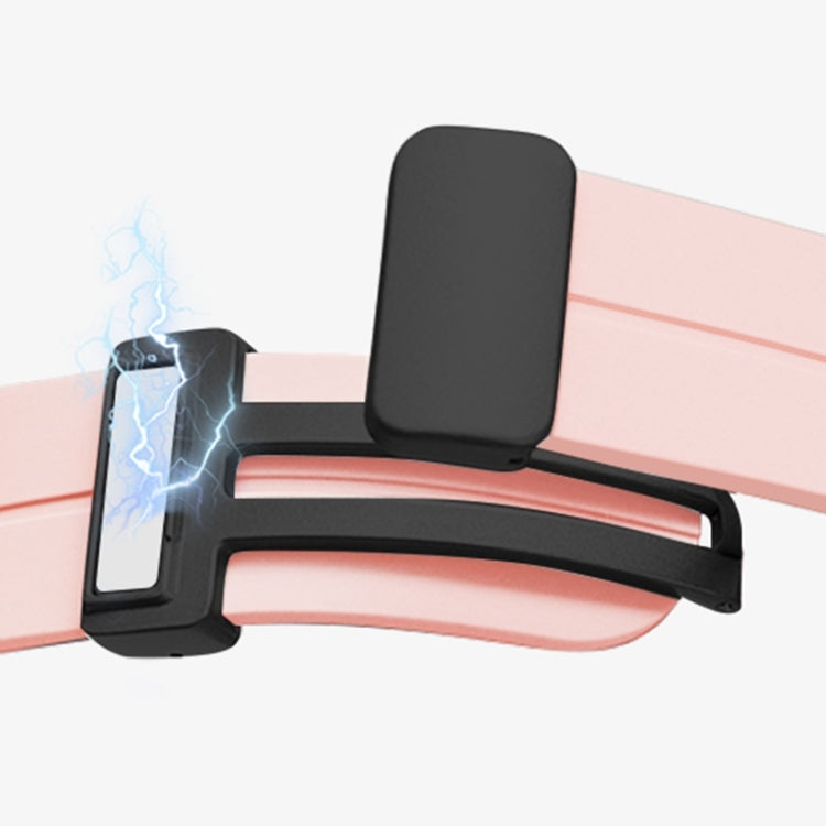 Solid Color Silicone Watch Band, For Apple Watch Ultra 49mm / Series 8&7 45mm / SE 2&6&SE&5&4 44mm