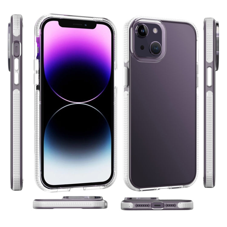 Two-color Shockproof High Transparency TPU Phone Case, For iPhone 14, For iPhone 14 Plus, For iPhone 14 Pro, For iPhone 14 Pro Max
