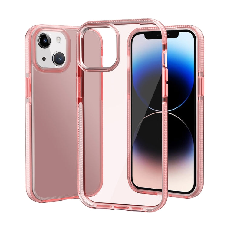 Two-color Shockproof High Transparency TPU Phone Case, For iPhone 14, For iPhone 14 Plus, For iPhone 14 Pro, For iPhone 14 Pro Max