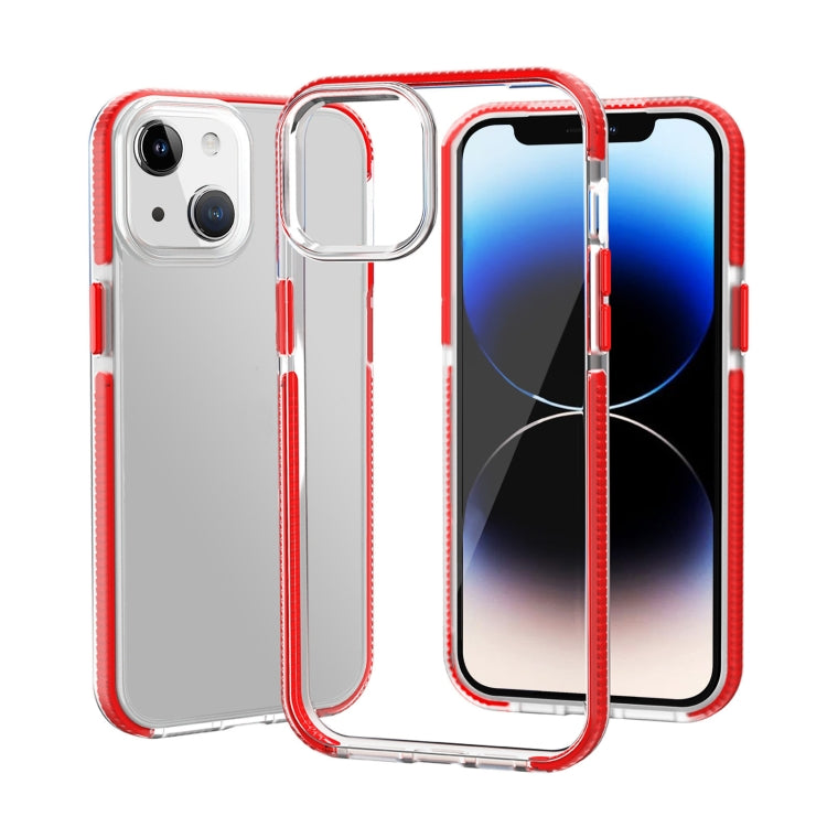 Two-color Shockproof High Transparency TPU Phone Case, For iPhone 14, For iPhone 14 Plus, For iPhone 14 Pro, For iPhone 14 Pro Max