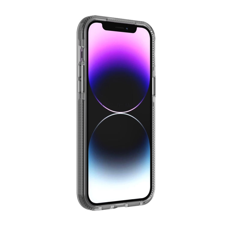 Grid Pattern Transparent TPU Phone Case