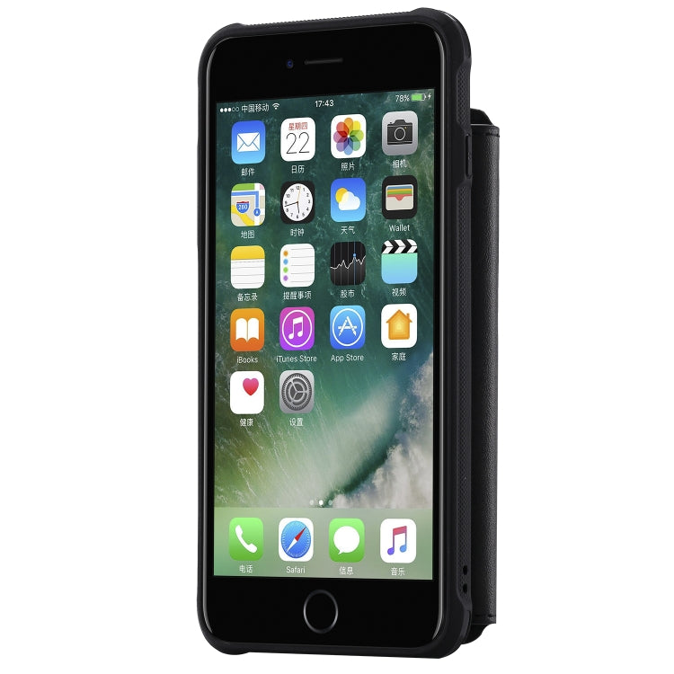 Zipper Shockproof Protective Case with Card Slots & Bracket & Photo Holder & Wallet Function, For iPhone 7 Plus / 8 Plus, For iPhone 6, For iPhone XR, For iPhone XS Max