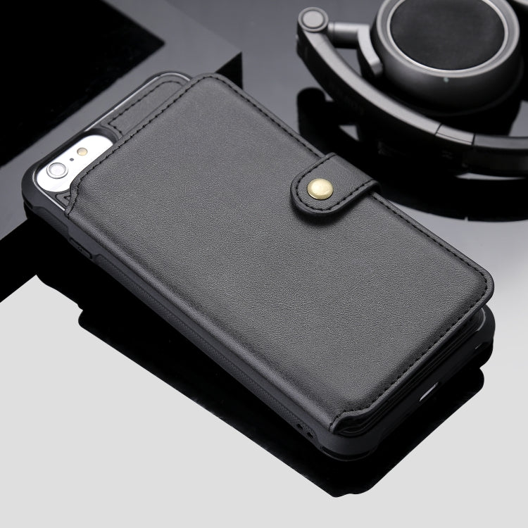 Zipper Shockproof Protective Case with Card Slots & Bracket & Photo Holder & Wallet Function, For iPhone 7 Plus / 8 Plus, For iPhone 6, For iPhone XR, For iPhone XS Max