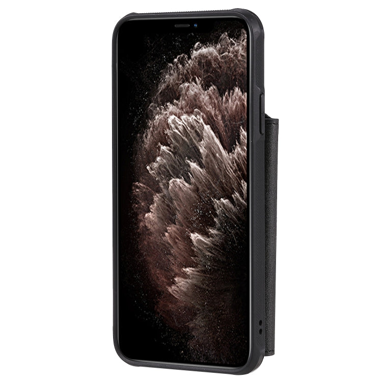 Zipper Shockproof Protective Case with Card Slots & Bracket & Photo Holder & Wallet Function, For iPhone 11 Pro Max, For iPhone 11 Pro, For Galaxy Note 10, For Galaxy Note 10 Plus, For Galaxy Note 8