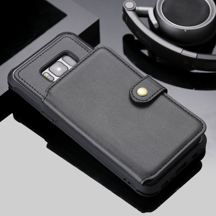 Zipper Shockproof Protective Case with Card Slots & Bracket & Photo Holder & Wallet Function, For Galaxy S8 Plus, For Galaxy S8, For Galaxy S9 Plus, For Galaxy S9