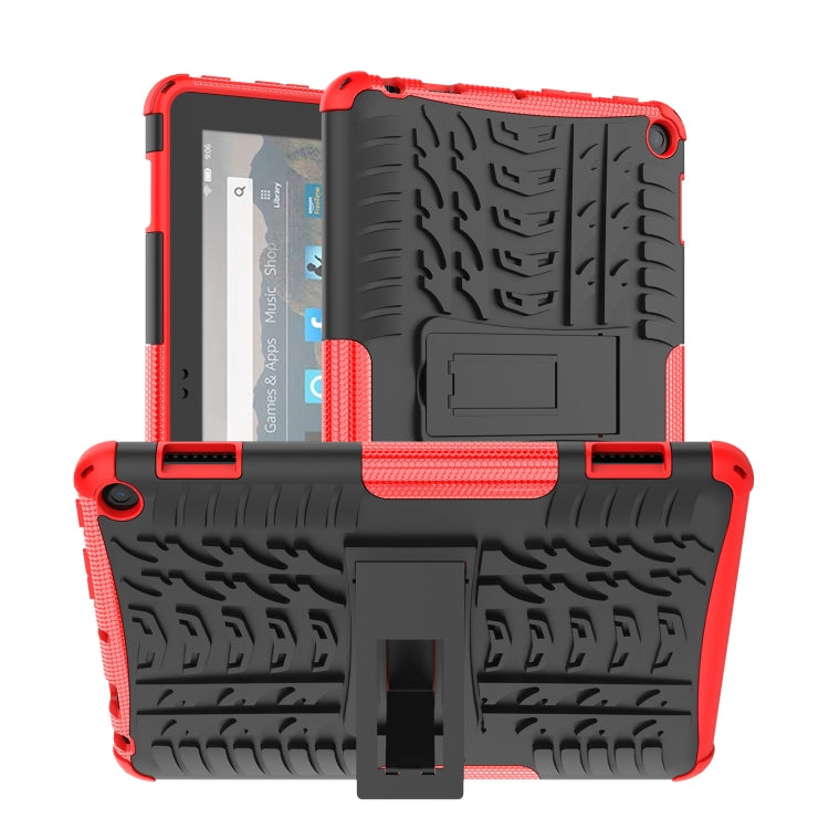 Étui pour tablette en TPU et PC avec support, motif pneu, pour iPad 10e génération 10.9 (2022), pour Amazon Kindle Fire HD 8 (2022)