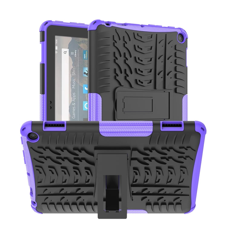 Étui pour tablette en TPU et PC avec support, motif pneu, pour iPad 10e génération 10.9 (2022), pour Amazon Kindle Fire HD 8 (2022)