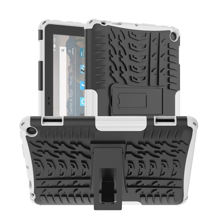 Étui pour tablette en TPU et PC avec support, motif pneu, pour iPad 10e génération 10.9 (2022), pour Amazon Kindle Fire HD 8 (2022)