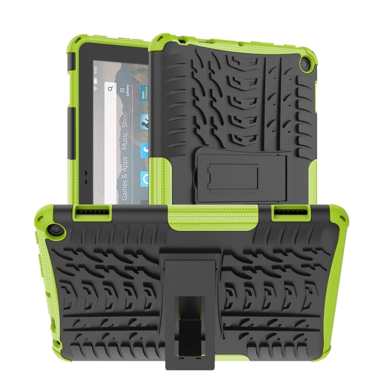 Étui pour tablette en TPU et PC avec support, motif pneu, pour iPad 10e génération 10.9 (2022), pour Amazon Kindle Fire HD 8 (2022)