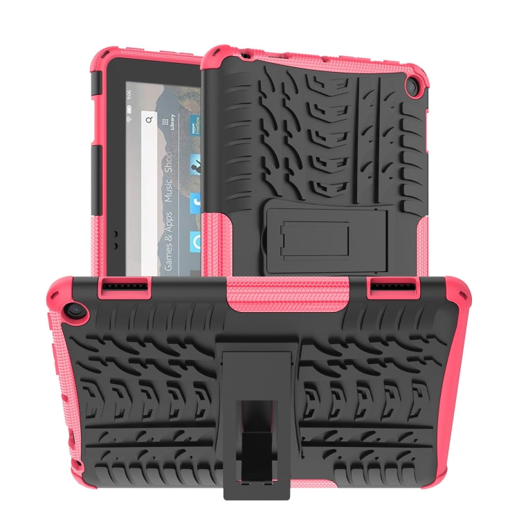 Étui pour tablette en TPU et PC avec support, motif pneu, pour iPad 10e génération 10.9 (2022), pour Amazon Kindle Fire HD 8 (2022)