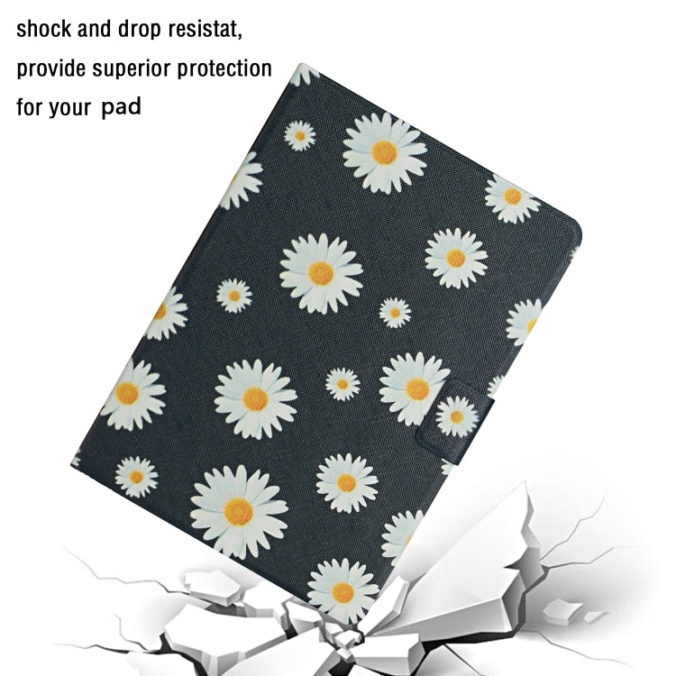 Flower Pattern Flip Leather Smart Tablet Case, For iPad 10th Gen 10.9 2022