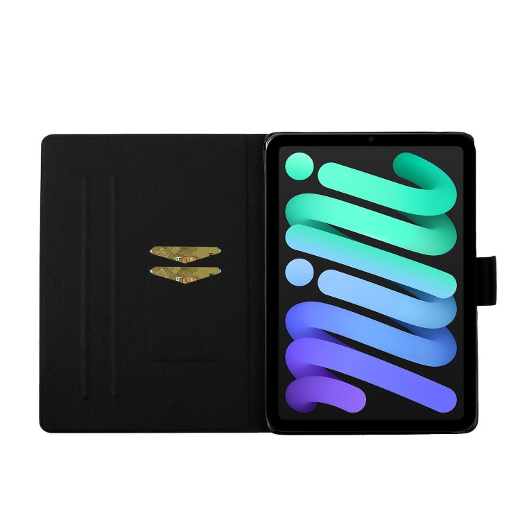 Étui à rabat en cuir pour tablette intelligente, motif dessin coloré, pour iPad 10e génération 10.9 (2022)