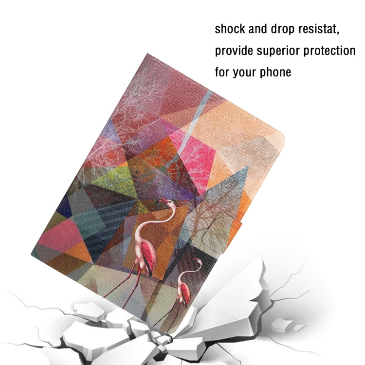 Colored Drawing Pattern Flip Leather Smart Tablet Case, For iPad 10th Gen 10.9 2022