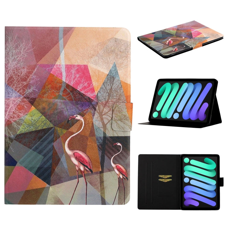 Colored Drawing Pattern Flip Leather Smart Tablet Case, For iPad 10th Gen 10.9 2022