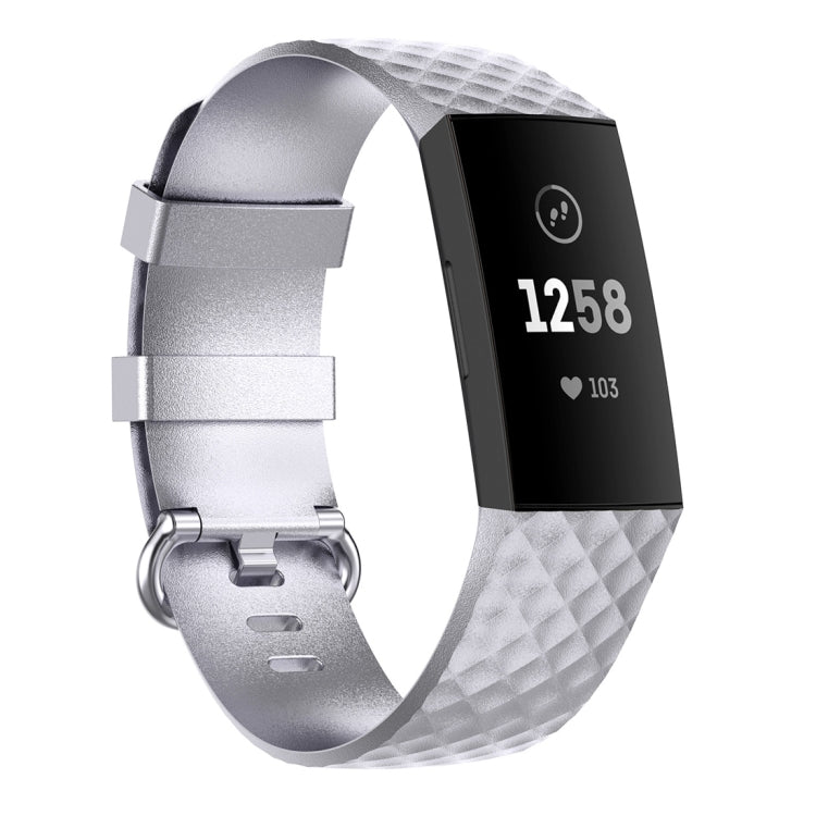 Color Buckle TPU Wrist Strap Watch Band for Fitbit Charge 4 / Charge 3 / Charge 3 SE, Size: S