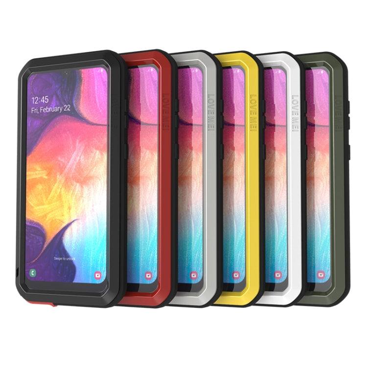 LOVE MEI Metal Shockproof Waterproof Dustproof Protective Case, For Samsung Galaxy A50, For Samsung Galaxy A71, For Samsung Galaxy A70s, For Samsung Galaxy S20, For Samsung Galaxy S20 Ultra