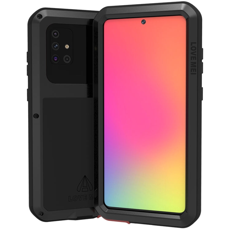 LOVE MEI Metal Shockproof Waterproof Dustproof Protective Case, For Samsung Galaxy A50, For Samsung Galaxy A71, For Samsung Galaxy A70s, For Samsung Galaxy S20, For Samsung Galaxy S20 Ultra