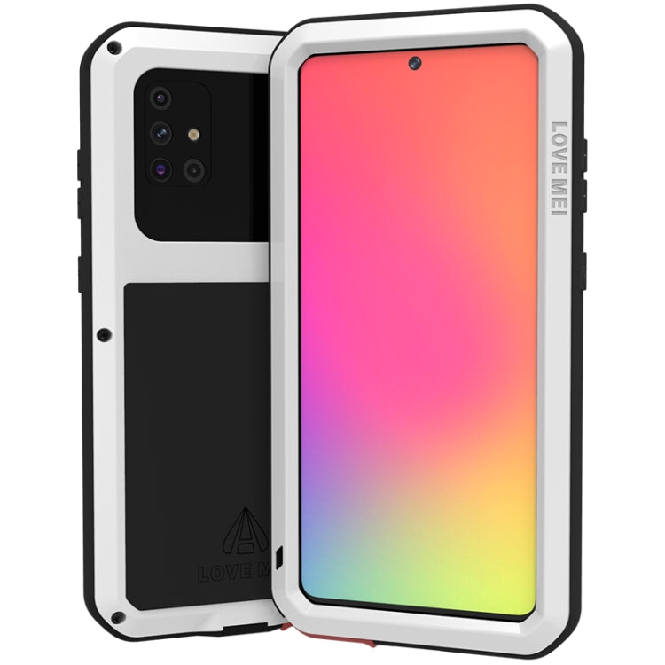 LOVE MEI Metal Shockproof Waterproof Dustproof Protective Case, For Samsung Galaxy A50, For Samsung Galaxy A71, For Samsung Galaxy A70s, For Samsung Galaxy S20, For Samsung Galaxy S20 Ultra