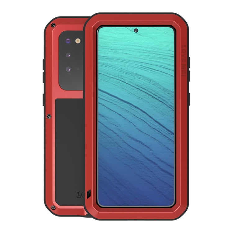 LOVE MEI Metal Shockproof Waterproof Dustproof Protective Case, For Samsung Galaxy A50, For Samsung Galaxy A71, For Samsung Galaxy A70s, For Samsung Galaxy S20, For Samsung Galaxy S20 Ultra