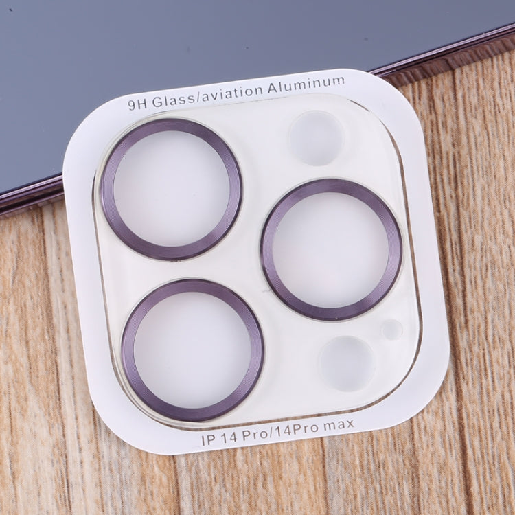 50pcs Tempered Glass CD Texture Back Camera Film, For iPhone 14 Pro Max / 14 Pro (50 PCS)