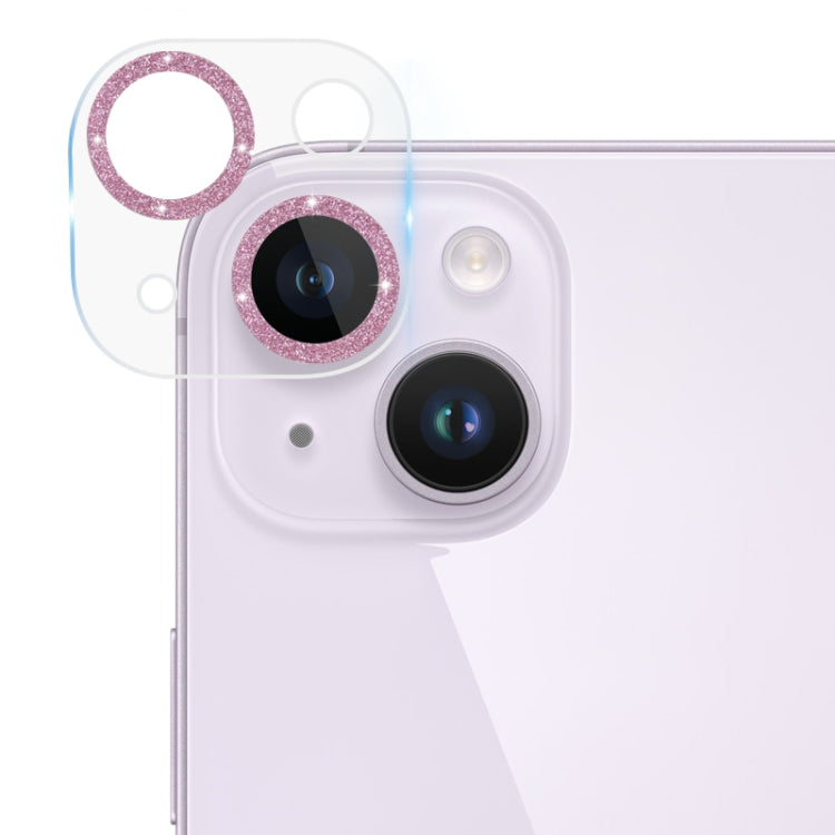 Tempered Glass Glitter CD Texture Back Camera Film