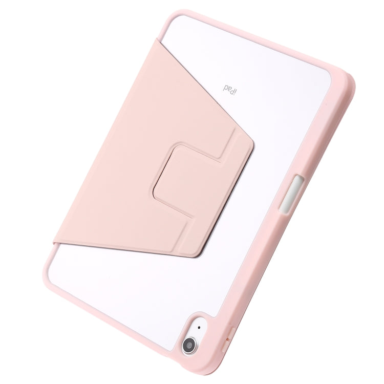 Étui intelligent en cuir acrylique rotatif à 360° pour tablette iPad 10e génération 10.9 (2022)