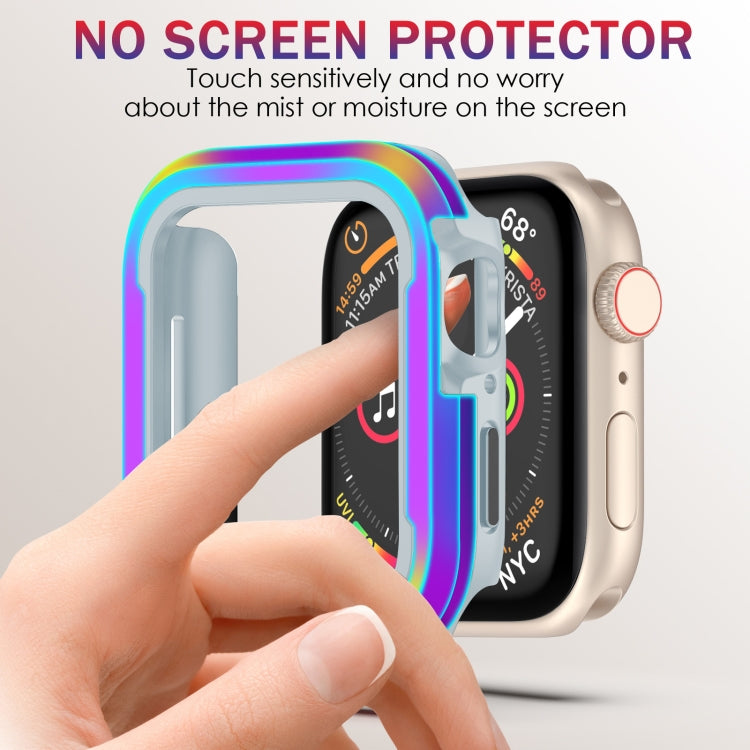Aluminum Alloy + TPU 2 in 1 Protective Case, For Apple Watch Series 8 / 7 41mm, For Apple Watch Series 6 / 5 / 4 / SE 40mm