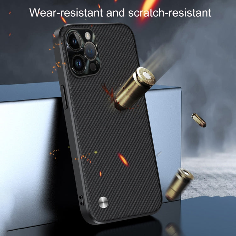 Carbon Fiber Kevlar Phone Case, For iPhone 11