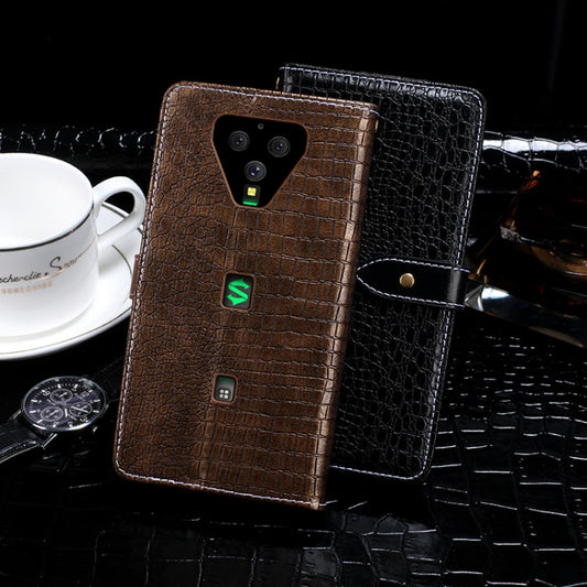 Multiple card slot compartments inside crocodile leather wallet case for Xiaomi