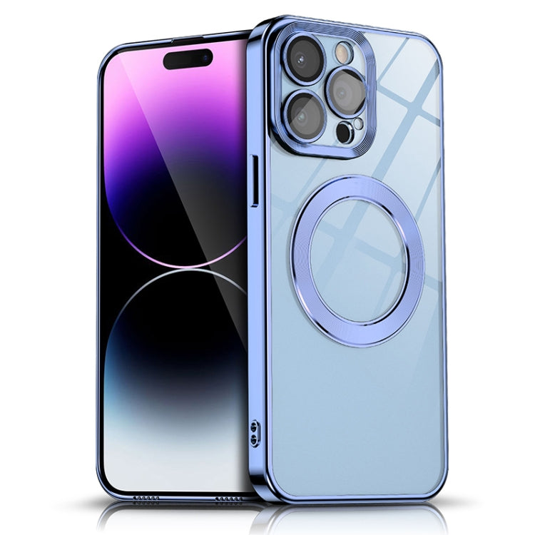 Electroplated CD Texture Magsafe Phone Case, For iPhone 13 Pro Max