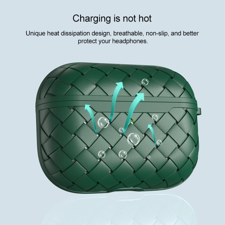 Étui de protection en TPU texturé pour écouteurs sans fil, pour AirPods Pro et AirPods 1/2
