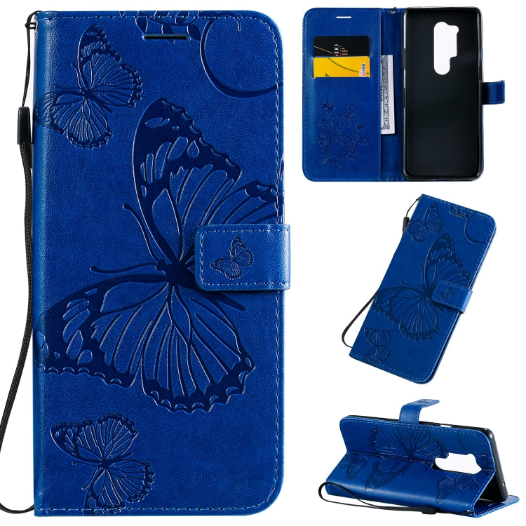 3D Butterflies Embossing Pattern Horizontal Flip Leather Case with Holder & Card Slot & Wallet & Lanyard, For OnePlus 8 Pro, For OnePlus 8, For Motorola Moto G8