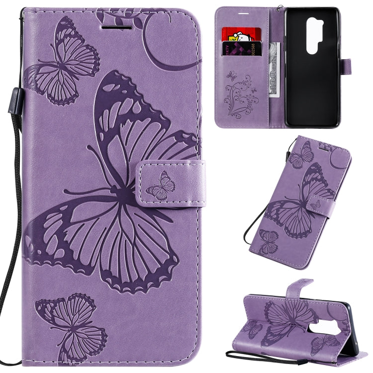 3D Butterflies Embossing Pattern Horizontal Flip Leather Case with Holder & Card Slot & Wallet & Lanyard, For OnePlus 8 Pro, For OnePlus 8, For Motorola Moto G8